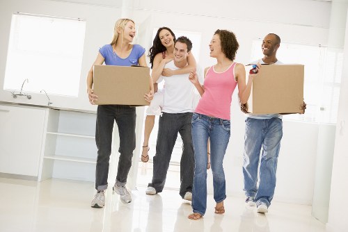 Man with van removals service in Sunbury for local home moves