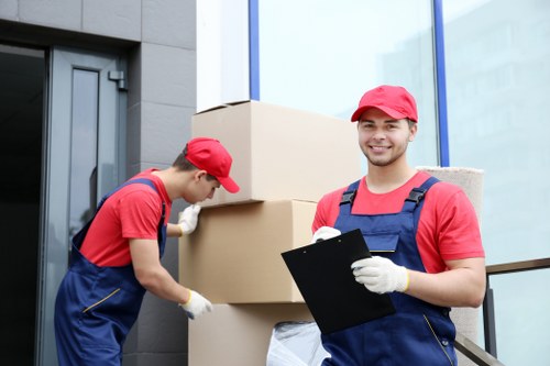 Removal team planning a local move in Sunbury