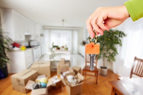 Van loading help for a Sunbury home move