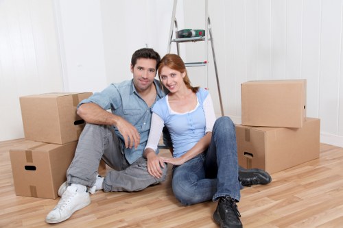 Sunbury Removals team handling a residential move with care
