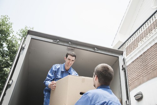 Sunbury home moving service with boxes and furniture transport