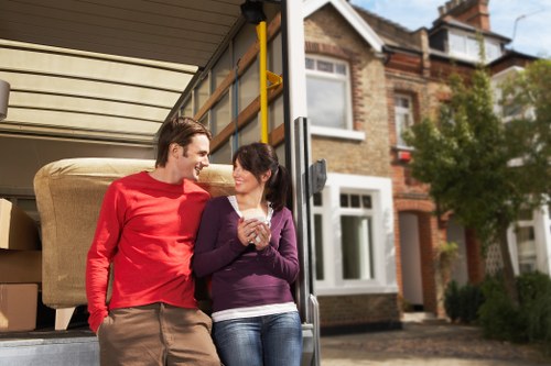 Professional movers planning a relocation in Sunbury