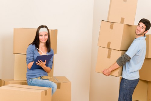 Furniture being moved from a family home in Sunbury